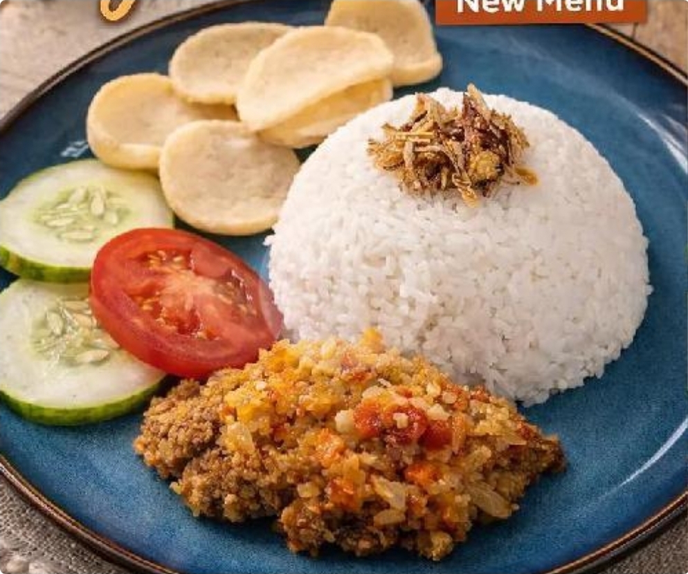Nasi Ayam Geprek
