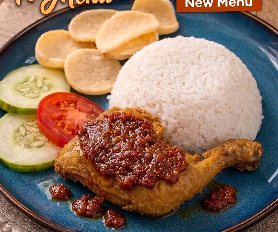 Nasi Ayam Sambal Bawang